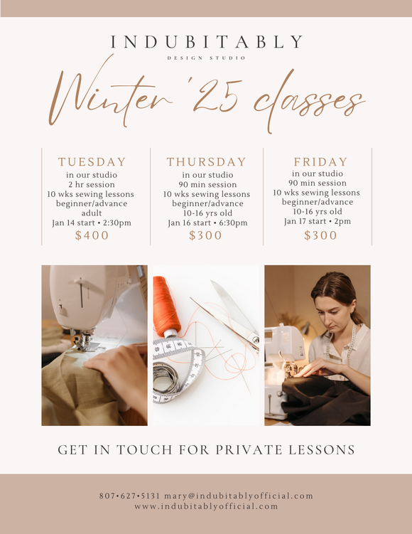 Adult classes Winter ‘25